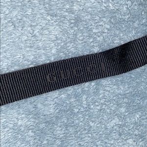 Gucci Authentic 76 inches Black Ribbon